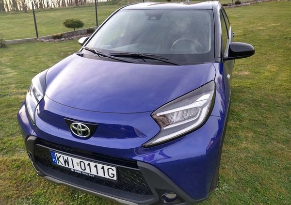Toyota Aygo X cena 74900 przebieg: 3100, rok produkcji 2022 z Wieliczka małe 277